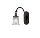 Innovations - 918-1W-OB-G184S - One Light Wall Sconce - Franklin Restoration - Oil Rubbed Bronze