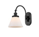Innovations - 918-1W-BK-G41-LED - LED Wall Sconce - Franklin Restoration - Matte Black