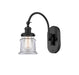 Innovations - 918-1W-BK-G182S-LED - LED Wall Sconce - Franklin Restoration - Matte Black