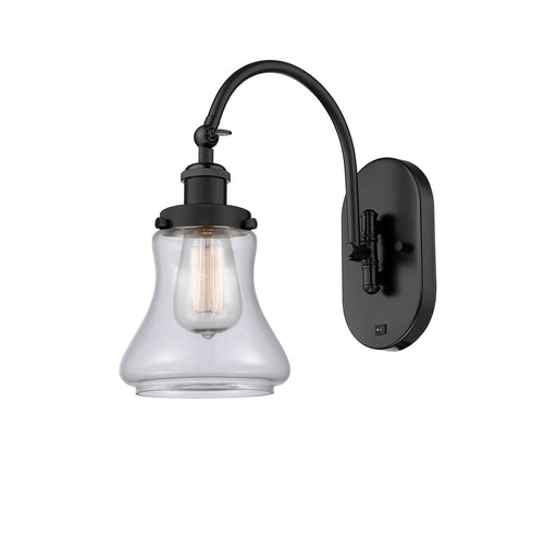 Innovations - 918-1W-BK-G192-LED - LED Wall Sconce - Franklin Restoration - Matte Black