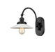 Innovations - 918-1W-BK-G1-LED - LED Wall Sconce - Franklin Restoration - Matte Black