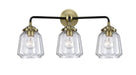Innovations - 284-3W-BAB-G142-LED - LED Bath Vanity - Nouveau - Black Antique Brass