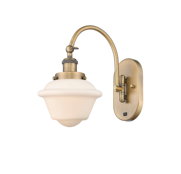 Innovations - 918-1W-BB-G531-LED - LED Wall Sconce - Franklin Restoration - Brushed Brass