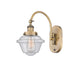 Innovations - 918-1W-BB-G534 - One Light Wall Sconce - Franklin Restoration - Brushed Brass