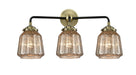 Innovations - 284-3W-BAB-G146-LED - LED Bath Vanity - Nouveau - Black Antique Brass