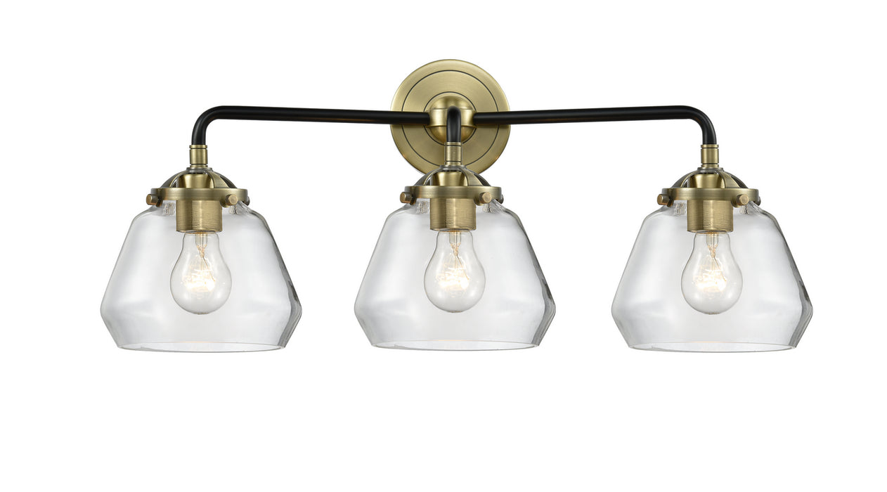 Innovations - 284-3W-BAB-G172-LED - LED Bath Vanity - Nouveau - Black Antique Brass