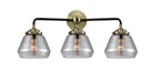 Innovations - 284-3W-BAB-G173-LED - LED Bath Vanity - Nouveau - Black Antique Brass