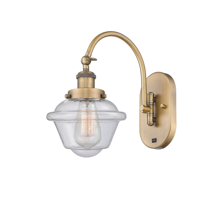 Innovations - 918-1W-BB-G534-LED - LED Wall Sconce - Franklin Restoration - Brushed Brass