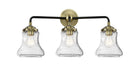 Innovations - 284-3W-BAB-G194 - Three Light Bath Vanity - Nouveau - Black Antique Brass