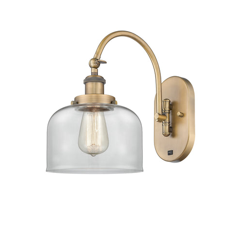 Innovations - 918-1W-BB-G72 - One Light Wall Sconce - Franklin Restoration - Brushed Brass