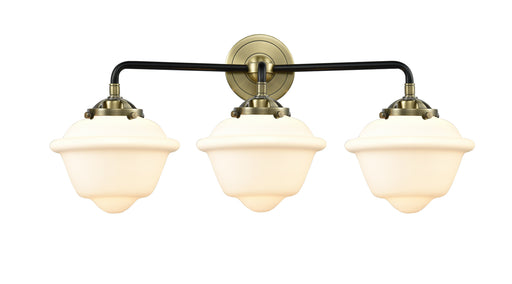 Innovations - 284-3W-BAB-G531 - Three Light Bath Vanity - Nouveau - Black Antique Brass