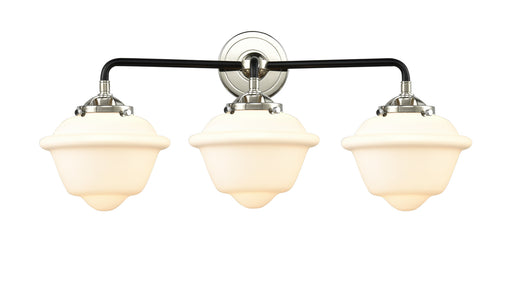 Innovations - 284-3W-BPN-G531 - Three Light Bath Vanity - Nouveau - Black Polished Nickel