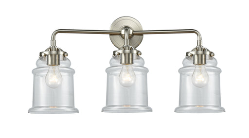 Innovations - 284-3W-SN-G182 - Three Light Bath Vanity - Nouveau - Brushed Satin Nickel