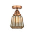 Innovations - 288-1C-AC-G146 - One Light Semi-Flush Mount - Nouveau 2 - Antique Copper