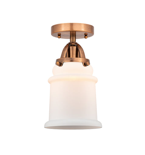 One Light Semi-Flush Mount