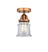 Innovations - 288-1C-AC-G182S-LED - LED Semi-Flush Mount - Nouveau 2 - Antique Copper