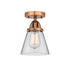 Innovations - 288-1C-AC-G62-LED - LED Semi-Flush Mount - Nouveau 2 - Antique Copper