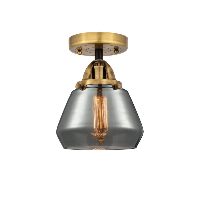 Innovations - 288-1C-BAB-G173 - One Light Semi-Flush Mount - Nouveau 2 - Black Antique Brass