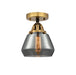 Innovations - 288-1C-BAB-G173-LED - LED Semi-Flush Mount - Nouveau 2 - Black Antique Brass