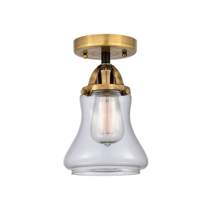 Innovations - 288-1C-BAB-G192 - One Light Semi-Flush Mount - Nouveau 2 - Black Antique Brass