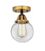 Innovations - 288-1C-BAB-G202-6-LED - LED Semi-Flush Mount - Nouveau 2 - Black Antique Brass