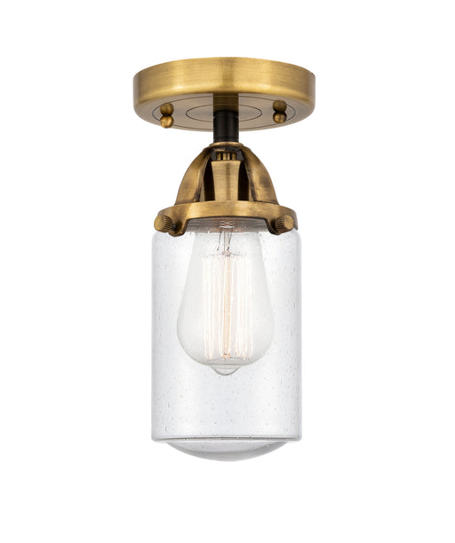 Innovations - 288-1C-BAB-G314-LED - LED Semi-Flush Mount - Nouveau 2 - Black Antique Brass