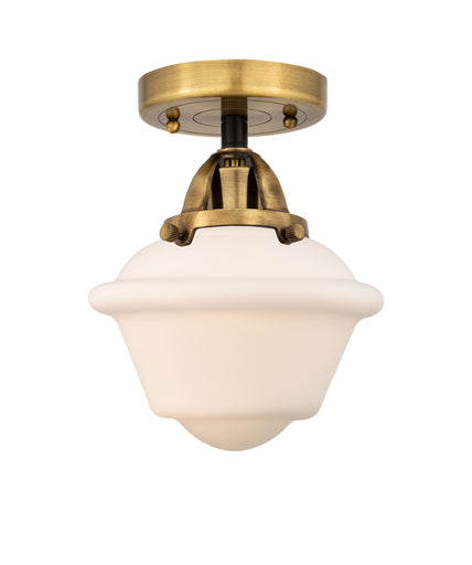 One Light Semi-Flush Mount