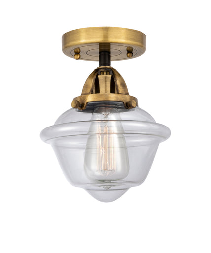 One Light Semi-Flush Mount