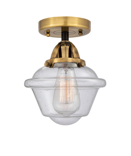 One Light Semi-Flush Mount