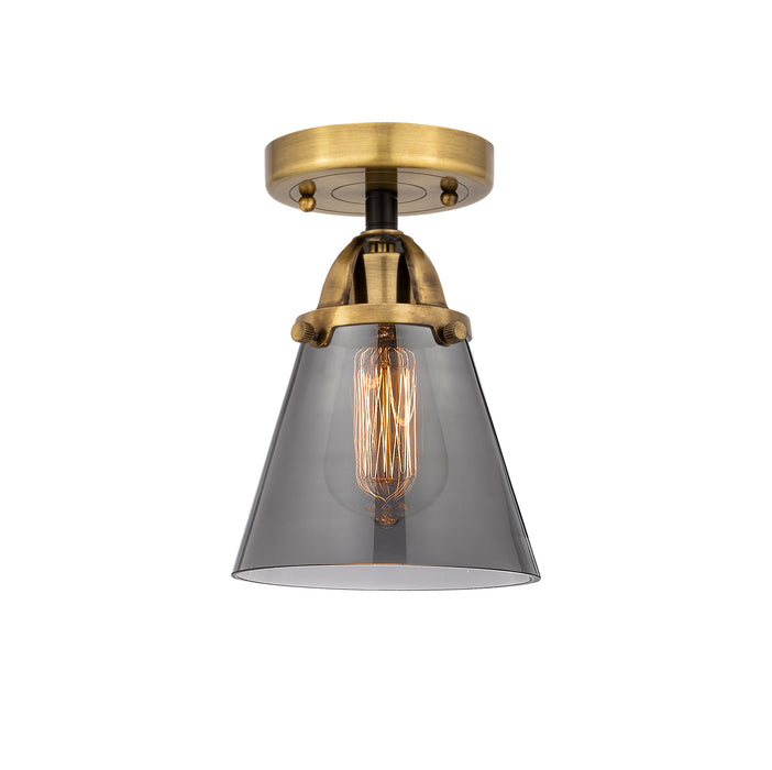 Innovations - 288-1C-BAB-G63-LED - LED Semi-Flush Mount - Nouveau 2 - Black Antique Brass