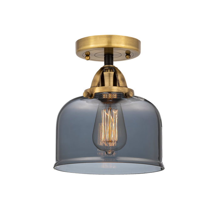 Innovations - 288-1C-BAB-G73 - One Light Semi-Flush Mount - Nouveau 2 - Black Antique Brass