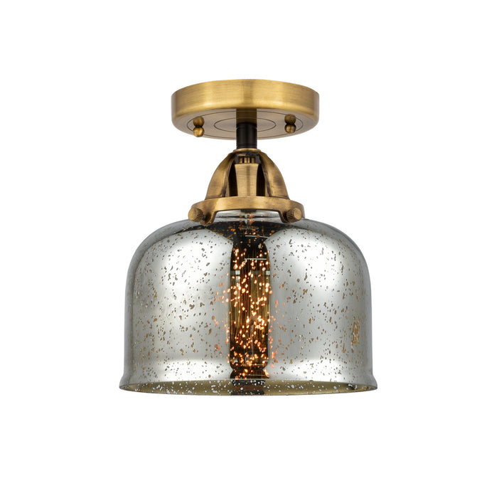 Innovations - 288-1C-BAB-G78 - One Light Semi-Flush Mount - Nouveau 2 - Black Antique Brass