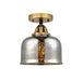 Innovations - 288-1C-BAB-G78 - One Light Semi-Flush Mount - Nouveau 2 - Black Antique Brass