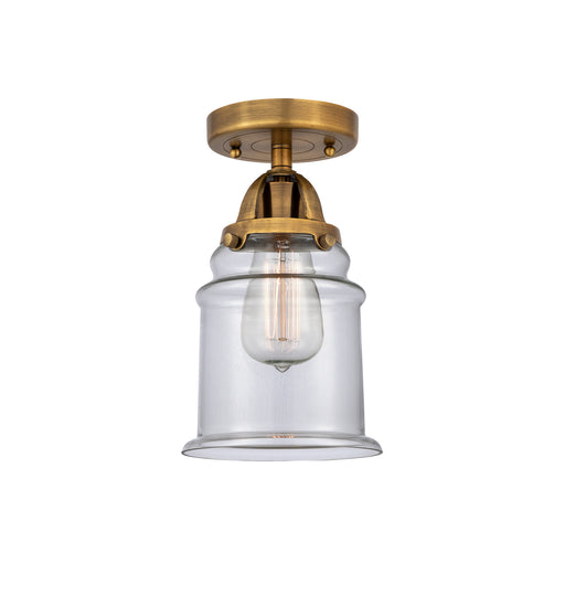 Innovations - 288-1C-BB-G182-LED - LED Semi-Flush Mount - Nouveau 2 - Brushed Brass