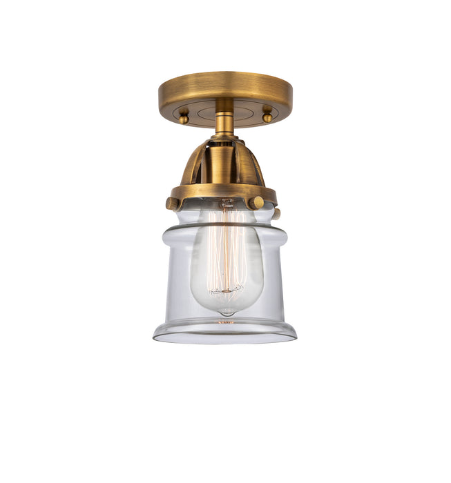 Innovations - 288-1C-BB-G182S - One Light Semi-Flush Mount - Nouveau 2 - Brushed Brass