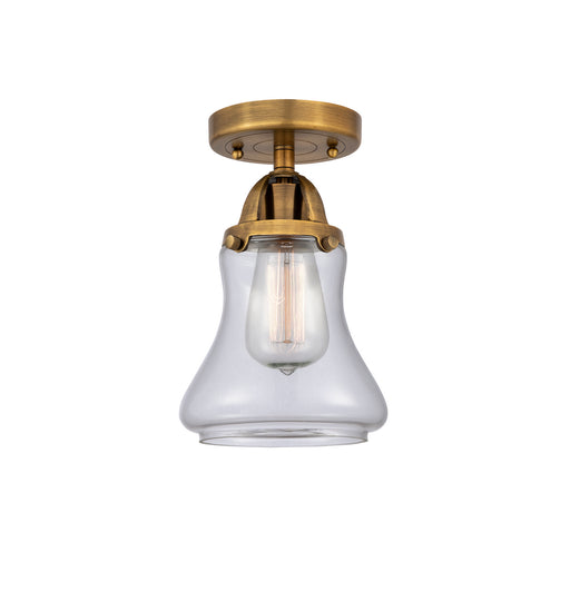 Innovations - 288-1C-BB-G192 - One Light Semi-Flush Mount - Nouveau 2 - Brushed Brass