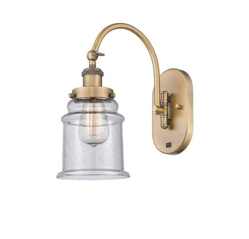 Innovations - 918-1W-BB-G184-LED - LED Wall Sconce - Franklin Restoration - Brushed Brass