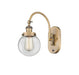 Innovations - 918-1W-BB-G202-6-LED - LED Wall Sconce - Franklin Restoration - Brushed Brass