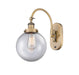 Innovations - 918-1W-BB-G202-8 - One Light Wall Sconce - Franklin Restoration - Brushed Brass