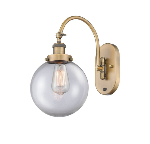 Innovations - 918-1W-BB-G202-8-LED - LED Wall Sconce - Franklin Restoration - Brushed Brass