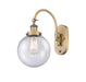 Innovations - 918-1W-BB-G204-8 - One Light Wall Sconce - Franklin Restoration - Brushed Brass