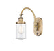 Innovations - 918-1W-BB-G312 - One Light Wall Sconce - Franklin Restoration - Brushed Brass