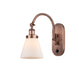 Innovations - 918-1W-AC-G61-LED - LED Wall Sconce - Franklin Restoration - Antique Copper