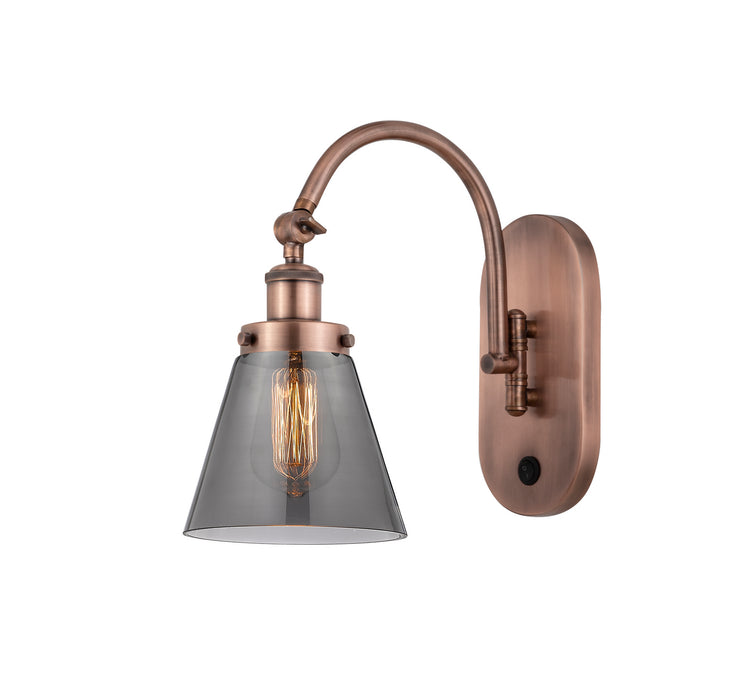 Innovations - 918-1W-AC-G63-LED - LED Wall Sconce - Franklin Restoration - Antique Copper