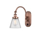 Innovations - 918-1W-AC-G64-LED - LED Wall Sconce - Franklin Restoration - Antique Copper