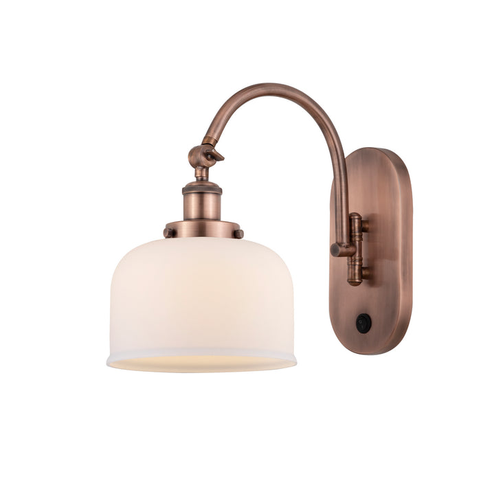 Innovations - 918-1W-AC-G71 - One Light Wall Sconce - Franklin Restoration - Antique Copper