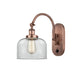 Innovations - 918-1W-AC-G72 - One Light Wall Sconce - Franklin Restoration - Antique Copper
