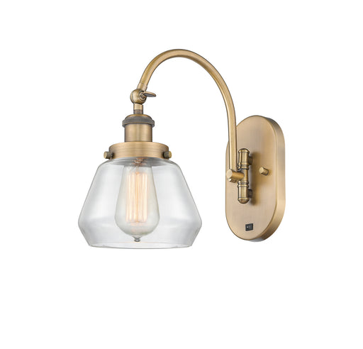 Innovations - 918-1W-BB-G172 - One Light Wall Sconce - Franklin Restoration - Brushed Brass