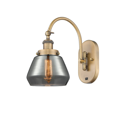Innovations - 918-1W-BB-G173 - One Light Wall Sconce - Franklin Restoration - Brushed Brass