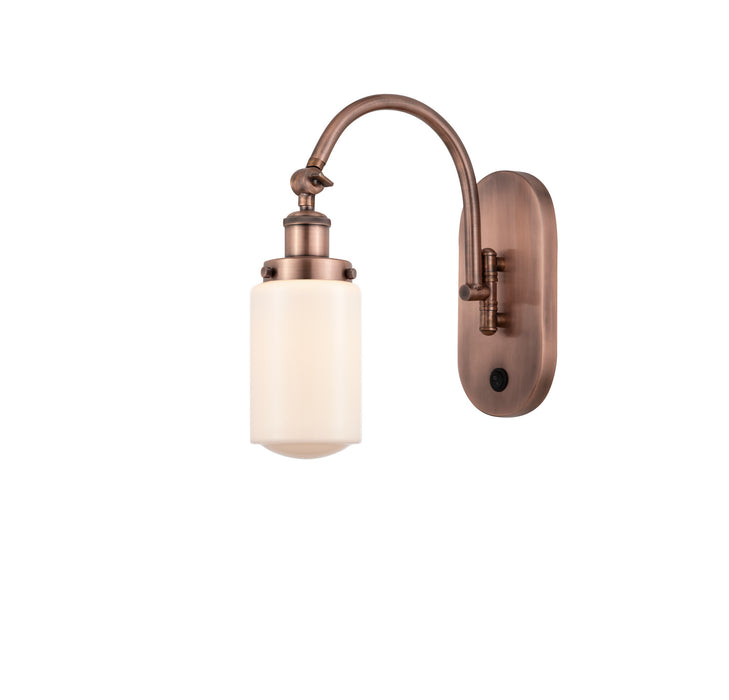 Innovations - 918-1W-AC-G311 - One Light Wall Sconce - Franklin Restoration - Antique Copper